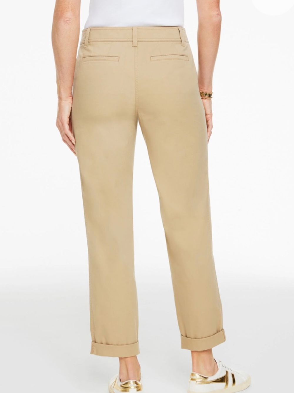 Talbots Girlfriend Chino/Super Soft Chino size 8 - Picture 2 of 5